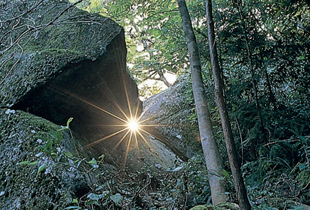 金山巨石群（岩屋岩蔭遺跡）