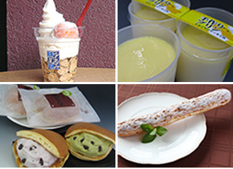 ご当地スイーツの食べ歩き