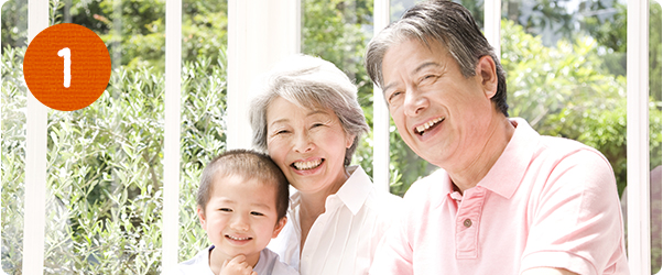 家族で一緒の時間を過ごし、同じ体験をすることが親孝行になる
