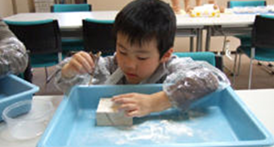 家族で土器作り体験!下呂ふるさと歴史記念館