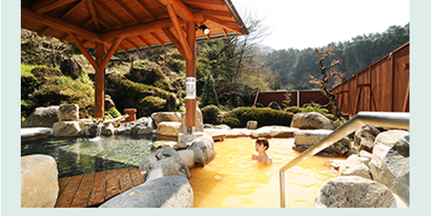 「小坂・萩原」エリアで温泉を楽しむなら『下島温泉・厳立峡ひめしゃがの湯』作り出された「小坂の滝めぐり」